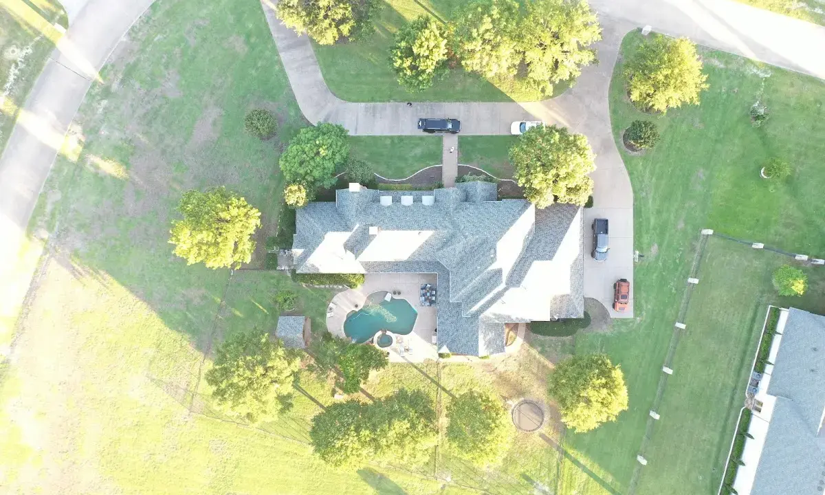 New shingle roof installation on a home in Pierre